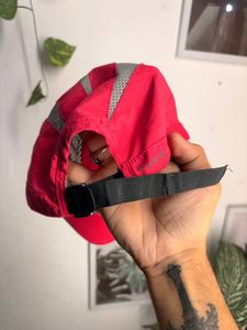 Quechua Red Running Cap