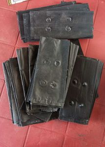 Black Poly Bags for Storage