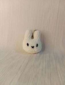 Crochet miffy Keychain