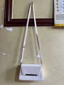 Stylish White Crossbody Bag