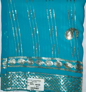chatpati vintage sequins  saree