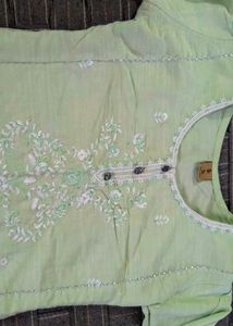 # for beautiful girls  Embroidered Kurta
