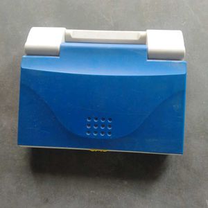 Vintage Blue Toy Box