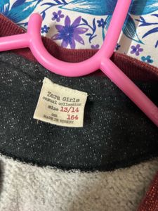 Zara Embroidered Floral Bomber Jacket