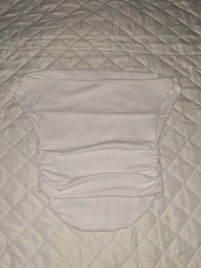 White Ruched Cropped Blouse