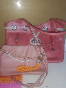 combo Pink Handbags