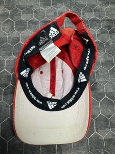 Adidas Red Baseball Cap