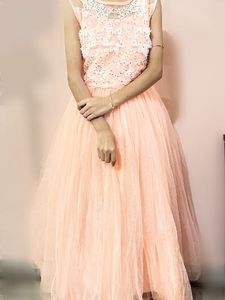 Elegant Peach Gown