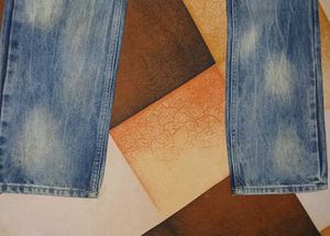 Red Chief Men's Distressed Blue Jeans