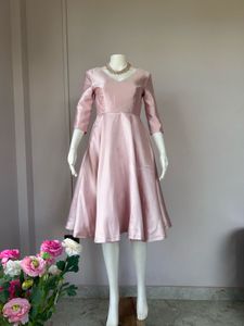 Pink Midi Dress