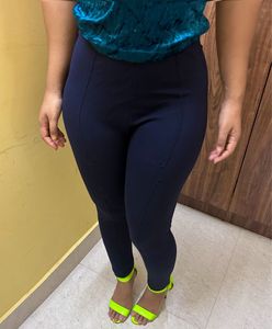 Stylish Navy Blue Leggings