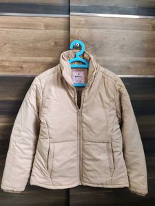 Beige Padded Jacket