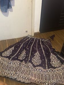 Heavy lehnga choli for engagement and wedding