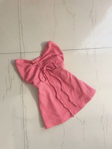 savana pink tube top