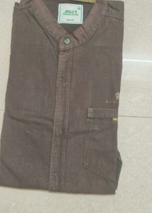 Men's Brown Kurta