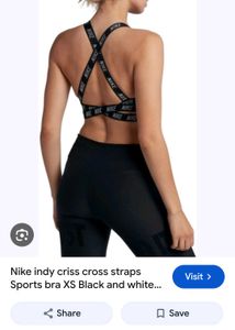 Nike Indy Criss Cross Sports Bra and leggings