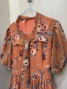 Chic Floral long Dress
