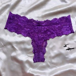 new Purple Thong panty