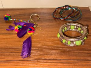 Funky Bangles and ear piece