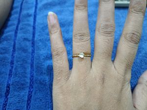Combo Rings...One Gram Gold Ring And One Gold Metal Ring