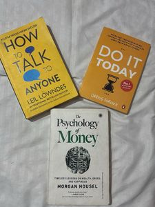 3 Popular Self-Help Books