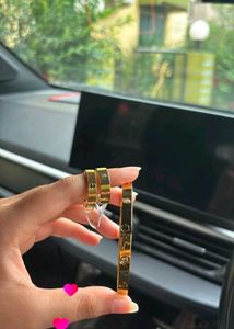 Elegant Clover & Nail Bracelet