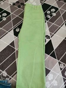 Stylish Blue Jeans &amp; Green Pants