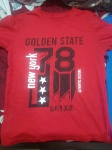 Graphic Tees Bundle - Red &amp; Blue