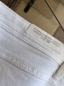 White Slim jeans Form Flying Machine