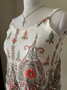 Boho Paisley Print Camisole Top