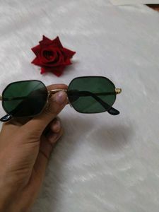Stylish Octagonal Frame Sunglasses