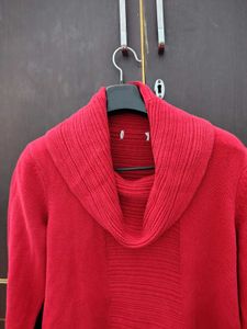 Off-Shoulder Knit Sweater