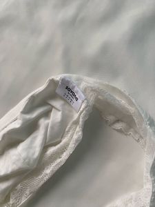 Strapless lace