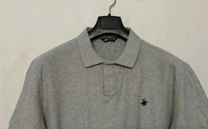 Grey Polo T-Shirt