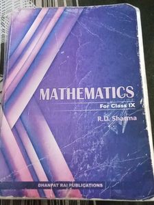 Mathematics for Class IX by R.D. Sharma