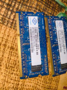 DDR3 2x RAM Modules Laptop Memory 2g