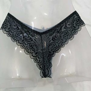 Black Lace🪔 Thong Panty