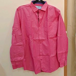 Ramraj Culture Club Smart Fit Pink Formal Shirt