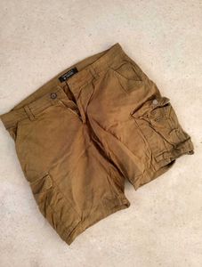 Men's Brown Cargo Shorts