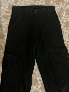 Stylish Black Cargo Pants