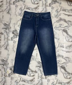 ‘’loose fit’’Blue Wash Denim Jeans