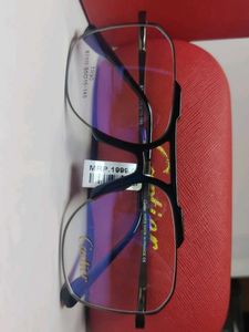 Gunmetal Cartier Eyeglasses with Case