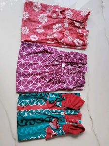 "Kids Size 4 Stretchable Lycra Nightwear Combo (Se