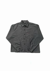 Men's Gray Button-Up Shirt
