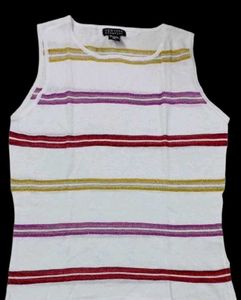 Newyork & Company Striped Tank Top