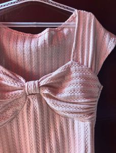 Cute Bow Detail Cropped Top