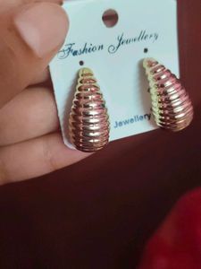 Stylish Textured Hoop Earrings