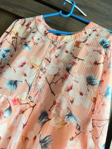 Floral ethnic dress/gown