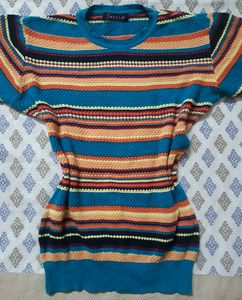 Full Sleeve Multicolor Sweater 💚