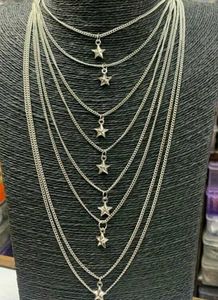 Seven Layered Chain With Star Pendant